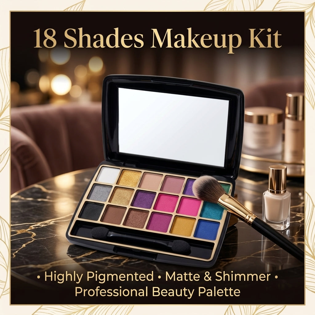 Premium 18 Shades Professional Makeup Kit