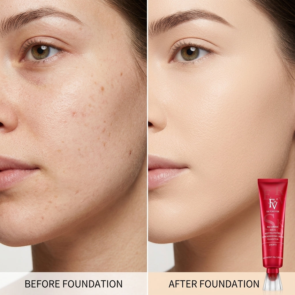 FV Liquid Foundation water proof hydrating make up base cream 30g