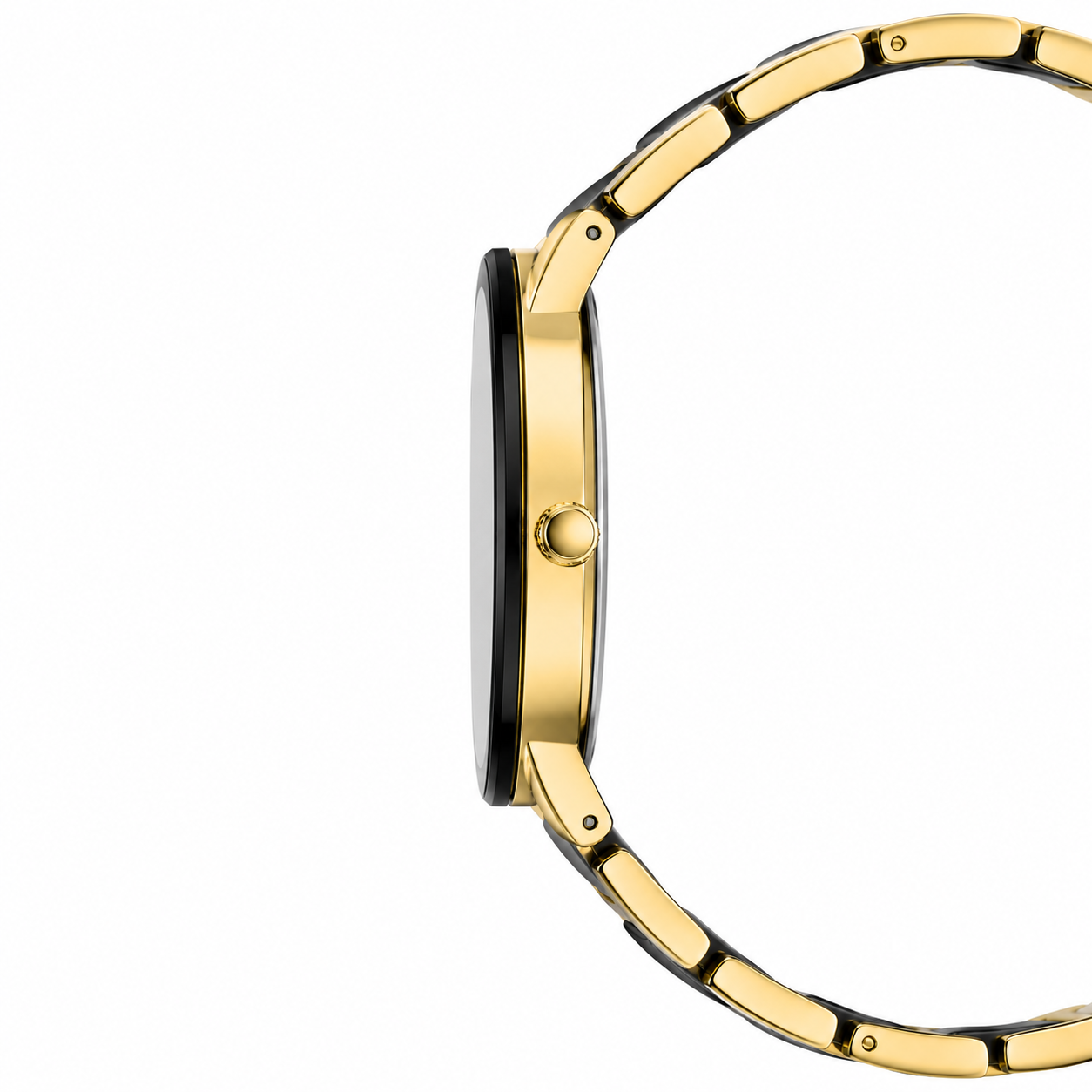 Luxury Men's Black Gold Quartz Watch