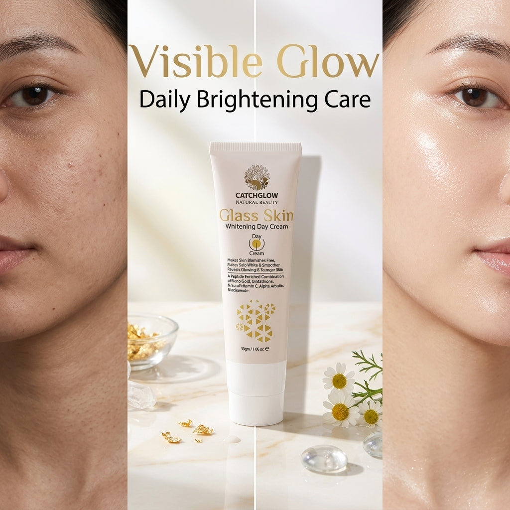 CatchGlow Glass Skin Whitening Day Cream 30g