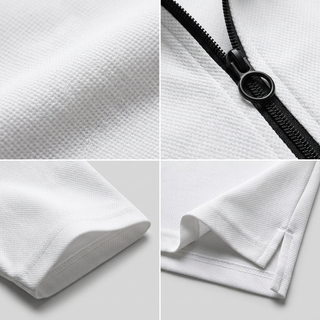 Men's Black & White Hooded  casual Sweatshirt Set