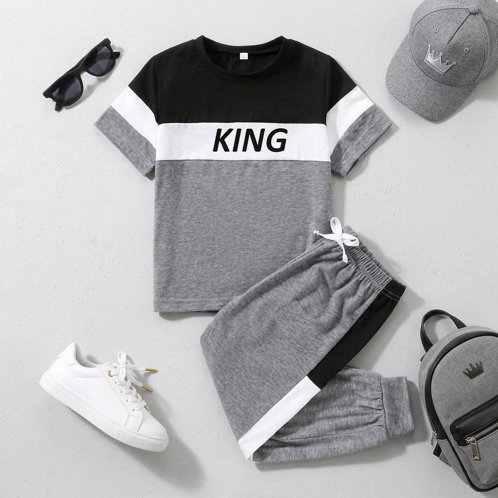 Kids KING Graphic Track Suit for Boys
