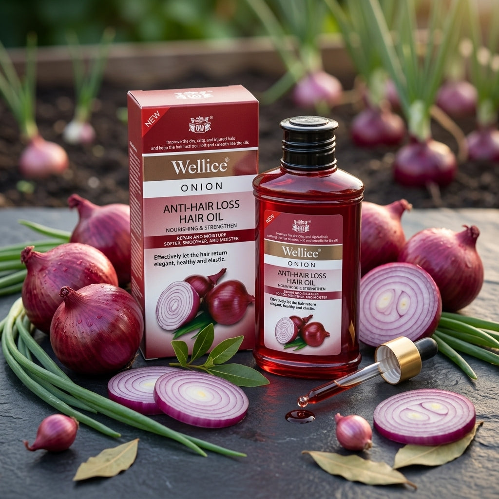 Wellice Onion Anti-Hair Loss Hair Oil