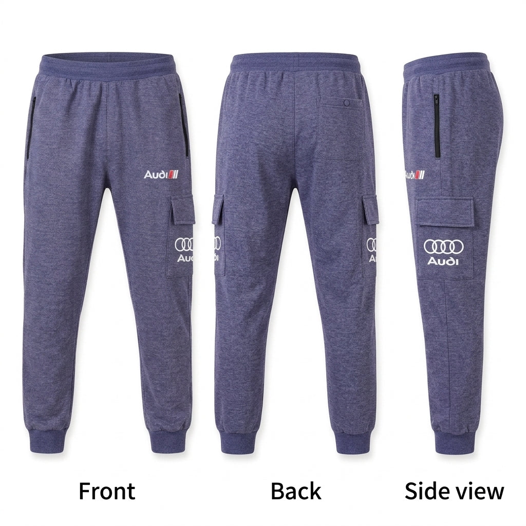 Premium Adjustable Waist Track Trousers (28–34)