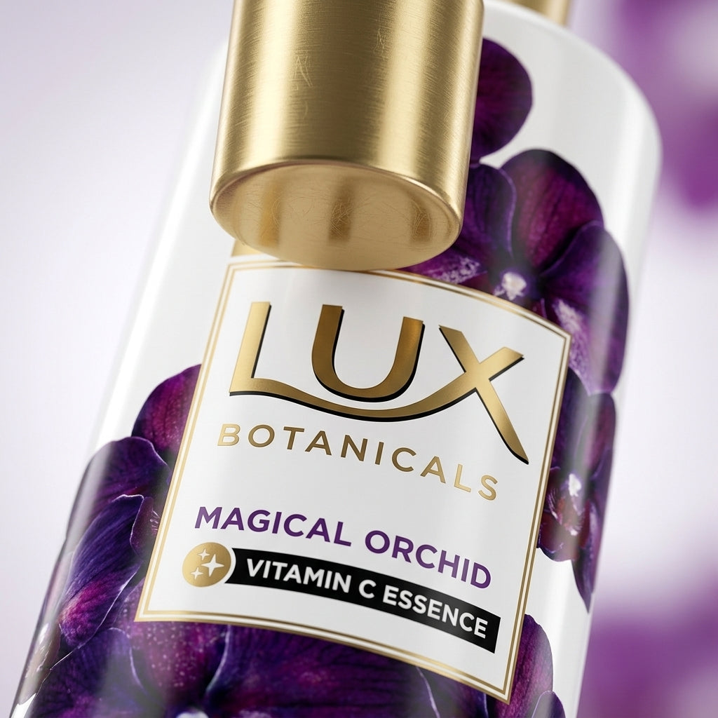Lux Botanicals Magical Orchid Body Wash 250ml with Vitamin C