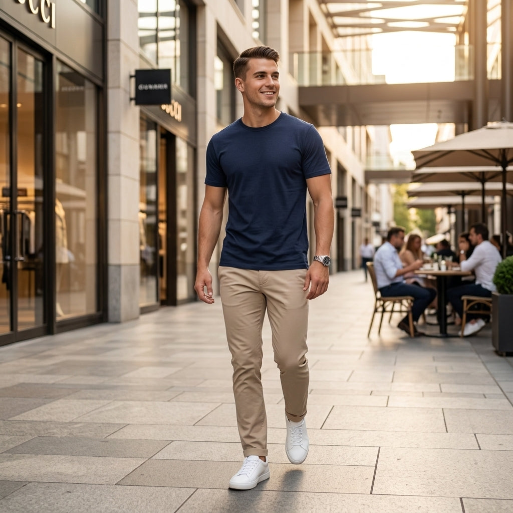 Pack of 3 Men's Premium Plain Half Sleeve T-Shirts