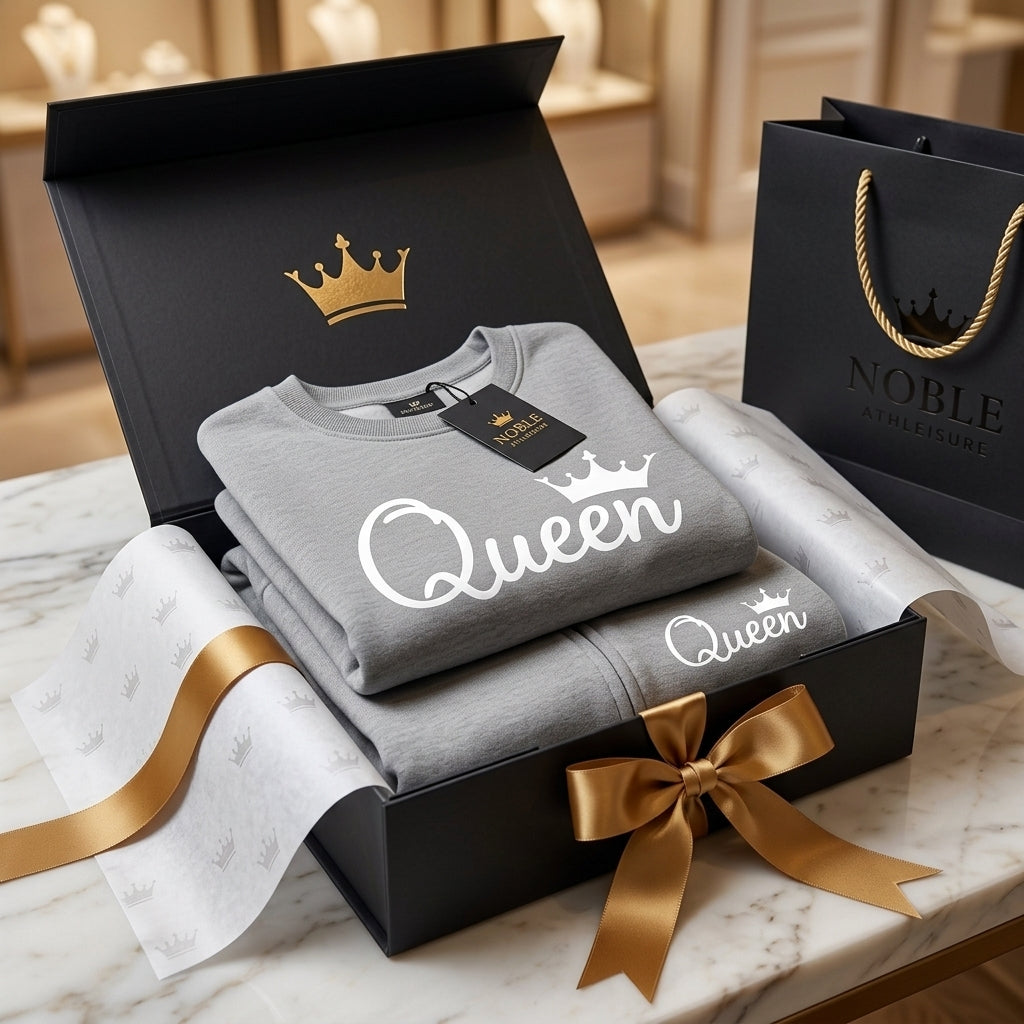 Women's Queen Print Fleece Track Suit