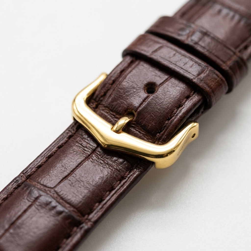 Cartier Style Rectangular Analog Watch