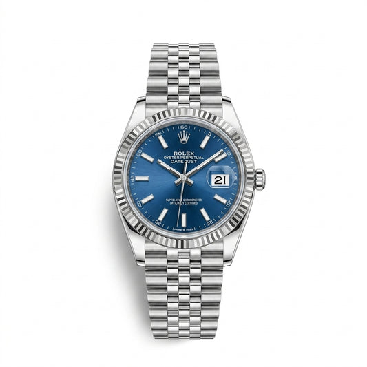 Luxury Stainless Steel Men's Analog Watch with Date Display & Luminous Hands